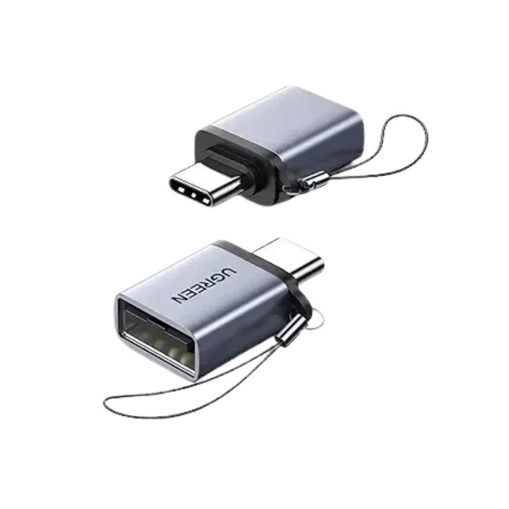 Ugreen Type-C To USB 3.0 Adapter Cable With Lanyard - Space Gray