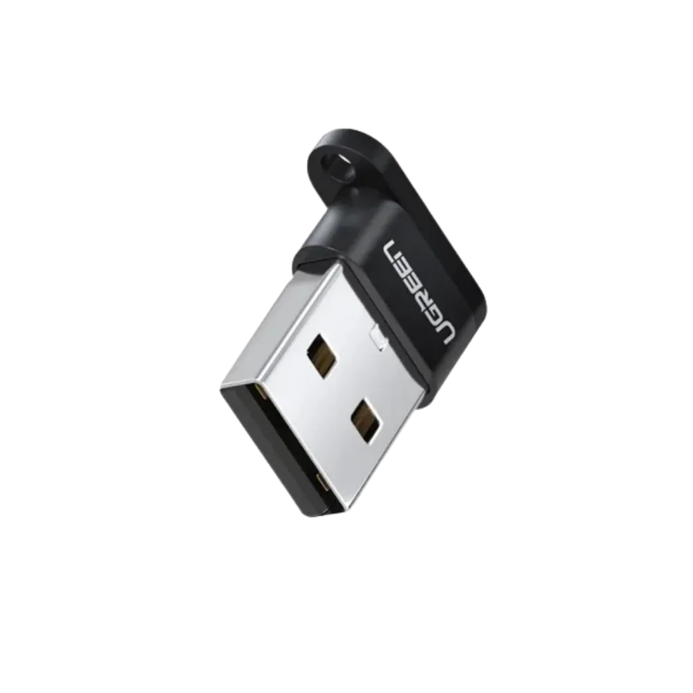 UGREEN USB-A MALE TO USB-C FEMALE ADAPTER - BLACK