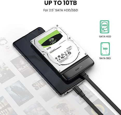 Ugreen USB-C To 2.5 Inch SATA Converter Cable view 5