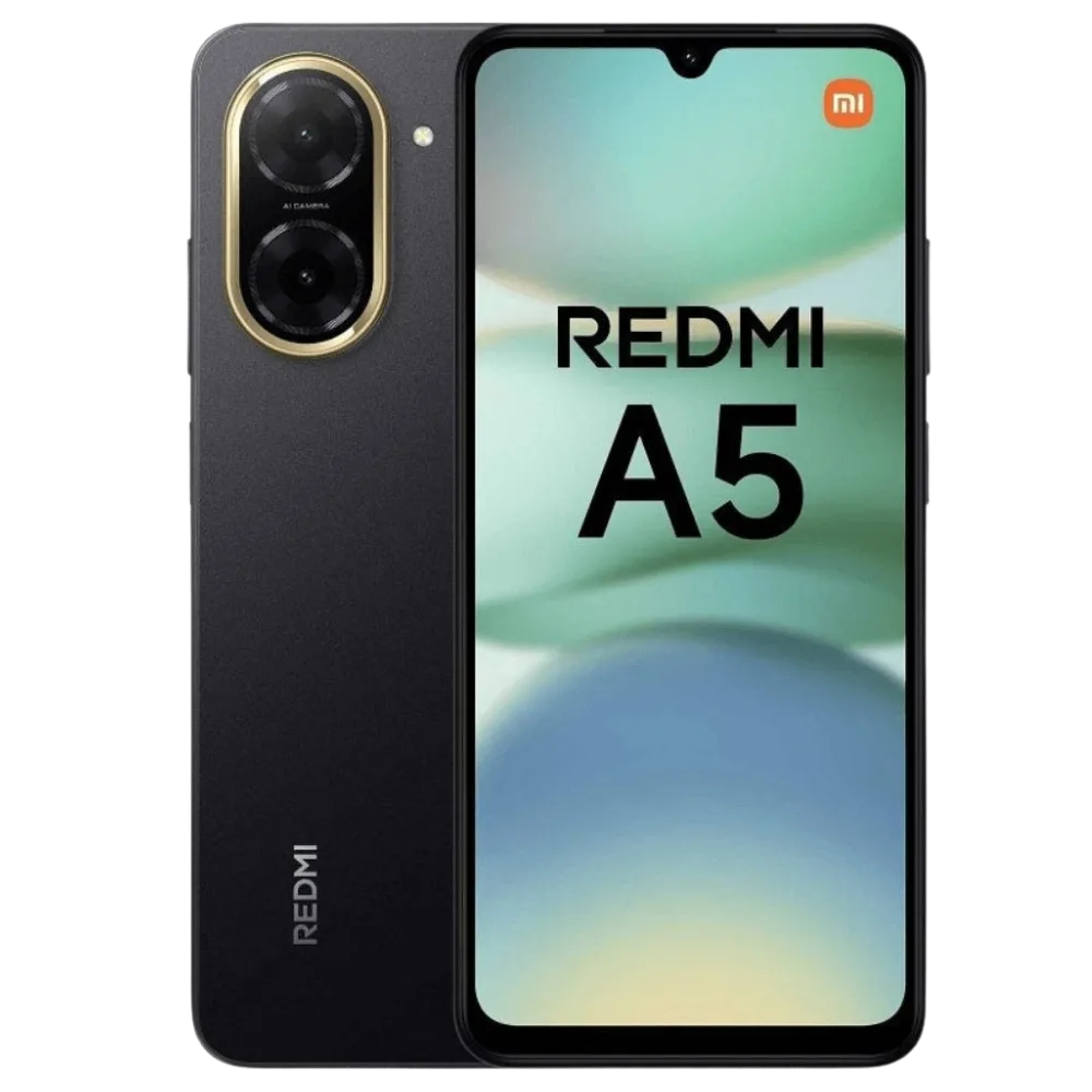 Xiaomi Redmi A5 Smartphone - Black (4GB RAM, 128GB Storage)