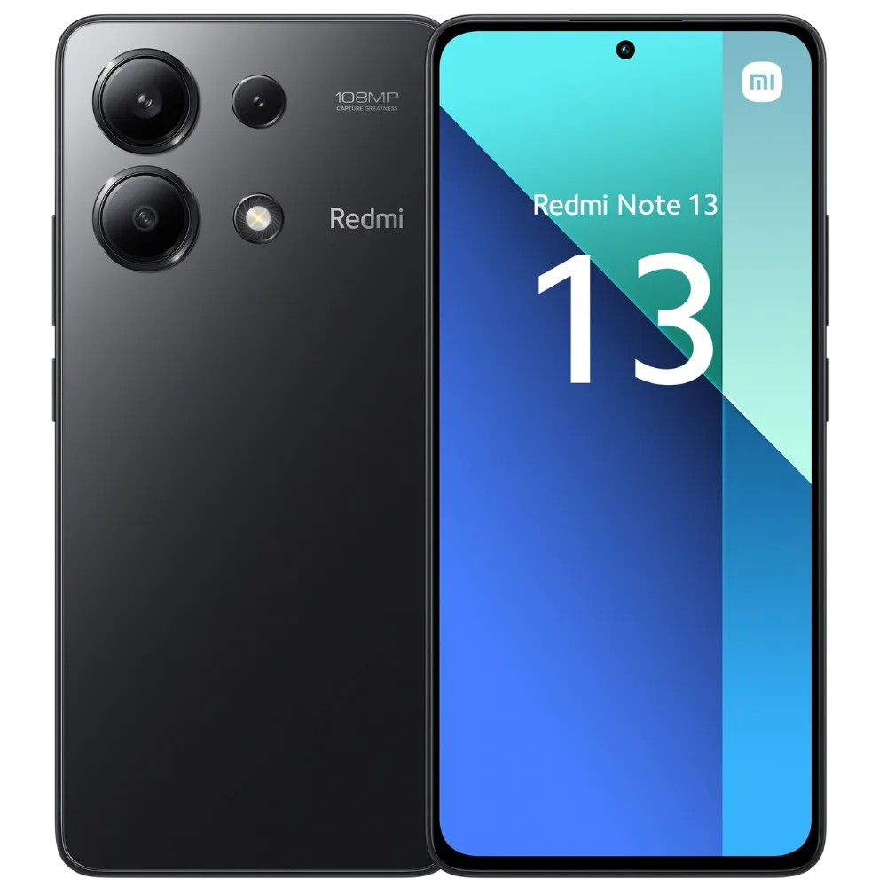 Xiaomi Redmi Note 13 4G Smartphone - Black (8GB RAM, 256GB Storage)
