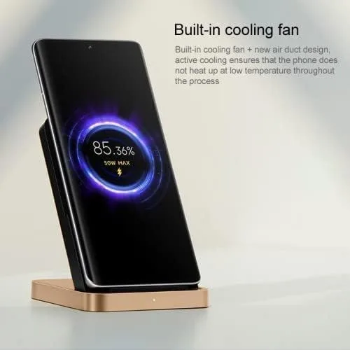 Xiaomi Wireless Charging Stand 50W Black view 5